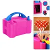 220V EU -plugg dubbelhål AC uppblåsbar elektrisk ballongpump luftballong pumpelektrisk ballong pump inflatormaskin 10274172840