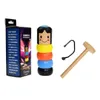 1set Party Decoration Immortal Unbreakble Wood Man Magic Toy Magic Tricks Close Up Stage Props Fun Toy Accessory3149354