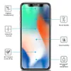 Tempered Glass Screen Protector With Installation Tray 9D Anti-glare Full Cover For iPhone 12 13 Xr Xs Max 7 8 Plus