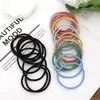 100 stks groothandel haar ringen touw voor vrouwen meisjes kleurrijke spiraal haar bands hot selling kinderen haaraccessoires