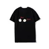 Męskie Letnie Słynne Designer T Shirt Luxury List Drukuj Pochodnie Koszulki Wygodne Bawełniane Koszulki Wysokiej Jakości Spodenki Mody Rękaw