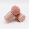 Pincel de maquiagem kabuki retrátil, pó grande, blush facial, estilo japonês, pincel de base em pó, cerdas macias, portátil3874120