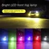 3 kolory H16 LED FOG Light 3030 36smd H8 H11 H3 H7 9005 9006 P13W PSX24W Karbka LED samochod
