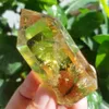 1 stks Natuurlijke Smoky Citrien Quartz Crystal Wand Point Healing 70G 201125