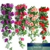 9 Kafalar Gül Moda Yapay Gül Çiçekler Düğün Dekorasyon Simülasyon Üzüm Festival Sahte Bitki Çiçek Dize için
