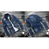 İlkbahar ve Sonbahar erkek Denim Ceket Kore İnce Denim Giysileri Japon Retro Gençler Kovboy Kıyafeti erkek Ceket Kısa Coat 201118