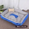 Bone Pet Bed Warm Products For Small Medium Large Dog Soft Dogs Washable House Cat Puppy Cotton Kennel Mat Y200330