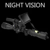 850nm infravermelho LED IR Night Vision Riflescope Caça Mira Mira Câmera de caça Visão noturna de vida selvagem