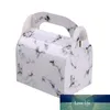 Marbel Patroon Zwitserse Roll Cupcake Box Bakken Food Papieren Dozen Cake Houder Opslagbenodigdheden