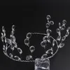 30 cm 1pcs Glänsande akrylkristaller Garland String Bridal Hair Wreath Bröllop Bouquet DIY Material levererar gratis frakt