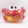 Outdoor Frog&Crabs Bubble Machine Octopus Bath Toy Baby Bubbles Maker Swimming Bathtub Soap Water Toys for Children with Music LJ200908