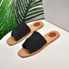 2021 new classic fashion women's casual flat slippers ribbon fabric rubber soles luxury size 35-40