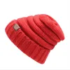 Winter Merk Vrouwelijke Bal Cap Met Tag Hoed Voor Unisex Meisjes Hoed Gebreide Mutsen Cap Hoed Dikke Dames Skullies Mutsen