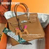 Bolsas de grife de 35 cm bolsas de luxo femininas EFFINI moda grande mais macia bolsa de couro genuíno bolsa de mão transversal bolsa de ombro com trava estampada grátis