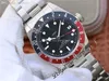 ZF GMT PEPSI 41mm A2836 Automatisk herrar Titta på Blue Red Bezel Black Dial Rostfritt Steel Armband Super Edition PTTD PURETIME C022507