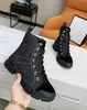 İngiliz Vintage Klasik Kadınlar Deri Çizme Ayakkabı Kadın Lover Bilek Boots Lüks Kış Vintage Martin Boots