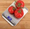 10kg/5kg OZ/ML/LB/G Kitchen Scale Stainless Steel Weighing Scale Food Diet Postal Balance Measuring Tool LCD Electronic Scales 211221