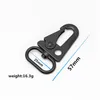 Vergrößerter Mundclip, Sling-Verschluss, Olecranon-Sling-Haken, multifunktionaler Karabiner-Clip für Outdoor-Camping, Rucksackreisen, Wandern