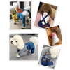 Denim Dog Jumpsuit Pet Clothes For s Coat Jacket Jean French Bulldog Clothing Small s Chihuahua Yorkshire T200710