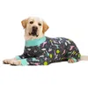 Medium grote honden pyjama's voor huisdieren honden kleding jumpsuit voor hond kostuum jas voor honden cartoon gedrukt kleding shirt Ropa Perro 201114