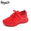 Kids Shoes Children Sneakers Child Sneakers Spring Autumn Boys Sports Running Shoes Baby Girls Black Red Mesh Shoes 201112