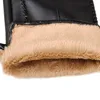 Wysokiej Jakości Eleganckie Kobiety Lambskin Rękawiczki Skórzane Jesień I Winter Trendy Thermal Female Glove1