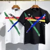 2023 T-shirt de créateur de mode en plein air T-shirt T-shirt Lettre imprimée unique T-shirt à manches courtes Hommes Femmes Casual Top Maple Leaf Patter