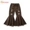 7 Styles Trousers Baby Wide Leg Flare Fashion Toddler Kids Bell Bottom Ruffle Girls Pants 2012077381051