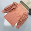 Baby Meisjes Loong Sleeve Shirt Princess Pullover voor Meisje Zoete Pullovers Casual Shirt Kinderen Tops 20220222 H1