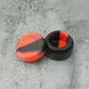 2021 le moins cher rond antiadhésif pot en silicone conteneur 5 ml BHO boîte en silicone pot de cire outil de dabber s Slicks pour fumer acces2819197