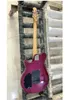 Partihandel Custom New Musicman Electric Guitar Toppkvalitet Lila, Gratis frakt,