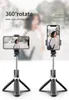 4 IN1 L02 Trådlös Bluetooth Selfie Stick Tripod Foldbara Monopods Universal för Smartphones För Sport Action Kameror för smart telefon