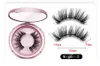 Handmade Reusable Five Magnets False Eyelashes Soft & Vivid Thick Natural 3D Mink Magnetic Fake Lashes No Glue Needed Eyelash Easy To Wear 10 Models DHL