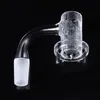 Entièrement Souder Quartz Banger Accessoires Pour Fumer Imprimé Volcan Sans Soudure Bangers 10mm 14mm Joint Pour Dab Rig Verre Bongs FWQB11