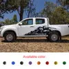 Наклейки на кузов автомобилей и виниловая графическая наклейка с каменной горной горой для Isuzu Dmax 2012-2020