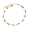 S2693 bijoux de mode mignon gravier perlé Bracelet femmes irrégulière pierre chaîne Bracelets