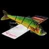 TRANSPORTE DHL 5 Cor 15.5cm 38G Multi 4 Seção Pesca Lure Pike Lure Set Junted Predator iscas