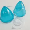 2pcs 18cm 21cm Masseur bleu tasses de fesse agrandissement de la poitrine