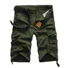 Summer Cargo Shorts Men Cool Camouflage Cotton Casual s Short Pants Brand Clothing Comfortable Camo No Belt 220301