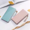 En gros Nouveau classique long pour les femmes Multicolor Coin Purse Carte Holder Package Organisateur Ladies Pocket de portefeuille