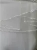 Neuankömmlinge Hochzeitszubehör Zwei -Schicht Kante weißer Elfenbeinschleier Brautschleier mit Kamm