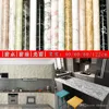 Adesivos de óleo de cozinha padrão de mármore auto -fosco para o gabinete à prova d'água decoração de parede de bancada decoração de papel de mesa de banheiro renovação1190342