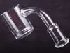 25mm XL Quartz Banger Nail 4mm Thick White Bottom Flat Top 10mm 14mm 18mm Domeless Quartz Nails Glass Water Pipes