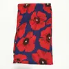 Bufandas rojas flor bufanda de lujo mujer swill viscosa envoltura chal moda damas gran bucle floral infinito bufanda
