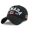 Kogelcaps aankomsten katoen gorras canada honkbal cap vlag van hoed snapback naderbaar herenmerk voor volwassenen1