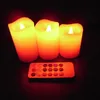 led pillar candles with remote