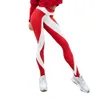 Neue Mode Frauen Hohe Taille Workout Leggings Gedruckt Punk Frauen Fitness Stretchy Hosen Beiläufige Dünne Hosen Leggings 6 Stile 201203