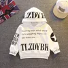 Höst baby kläder barn pojkar tjejer sport brev hoodies byxor 2st / sätter toddler aktiva kläder spädbarn barn tracksuit 201127