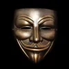 V di alta qualità per maschera di vendetta resina raccogliere decorazioni per la casa partito cosplay lenti maschera anonima Guy Fawkes T2001168879291