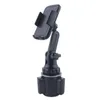 Auto Cup Holder Telefoon Mount Verstelbare Hoek Halshouder voor 3.5 "-6.5" Cellphone C1016